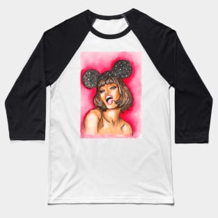 Naomi Campbell Baseball T-Shirt